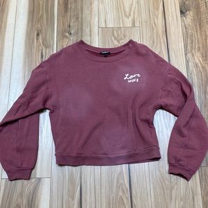 💥5 for $18💥 Express “Love Wins” sweatshirt XS